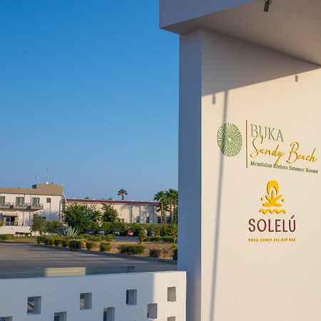 Buka Sandy Beach Messíni المظهر الخارجي الصورة